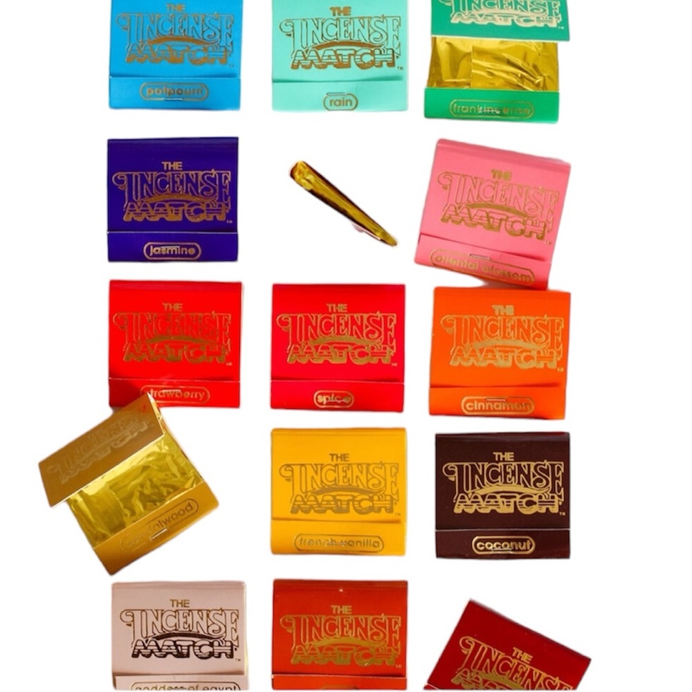 Incense Matches | Matchbook Matches - 5 Packs